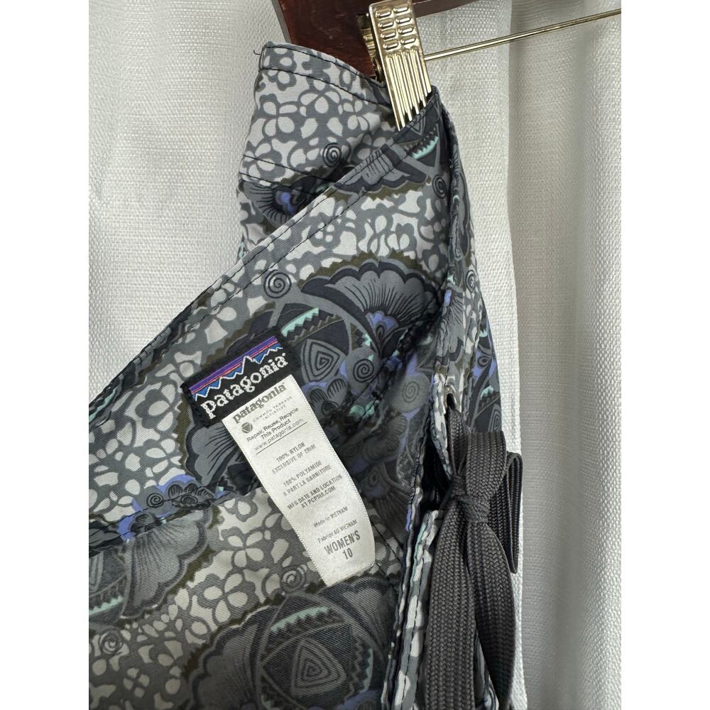Patagonia Wavefarer Board Shorts Womens 10 Gray Blue Surf - Picture 5 of 5